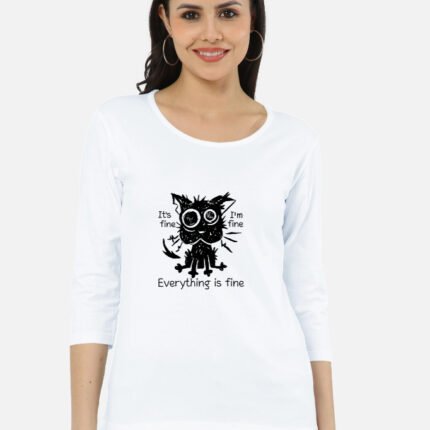 Stressed Funny Cat T-Shirt