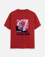 Alien Pilot UFO T-Shirt - Image 4