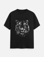 Unisex Monochrome Tiger T-Shirt