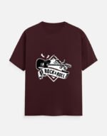 Rock and Roll Guitar T-Shirt For Men