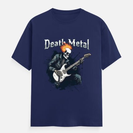 Unisex Skull Death Metal T-Shirt