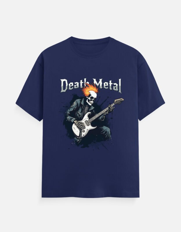 Unisex Skull Death Metal T-Shirt