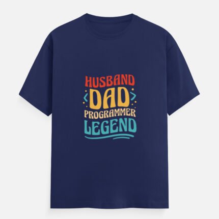 Husband Dad Programmer T-Shirt