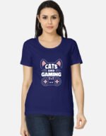 Cats and Gaming T-Shirt For Women - Image 3