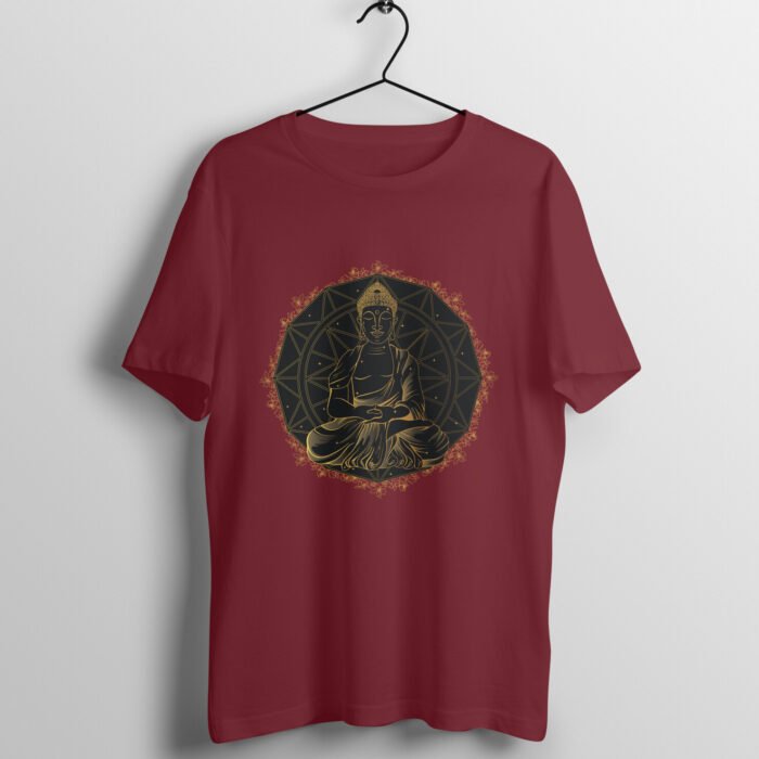 Mandala Gautam Buddha T-Shirt - Image 3