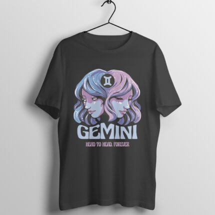 Twin Faces Gemini T-Shirt For Men