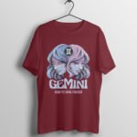 Twin Faces Gemini T-Shirt For Men - Image 2
