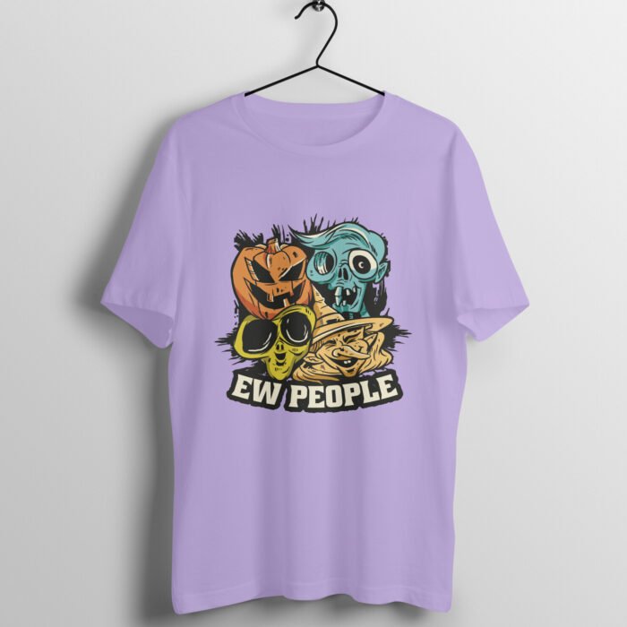 Halloween Monsters Ew People T-Shirt - Image 2