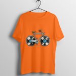 Vinyl Record Bicycle T-Shirt - Image 3