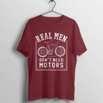 Real Men Bike T-Shirt - Image 2