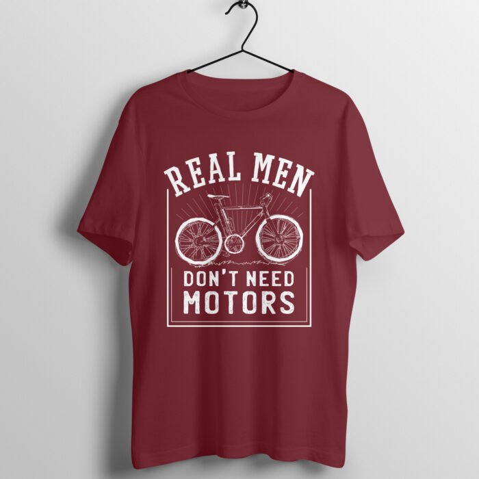 Real Men Bike T-Shirt - Image 2