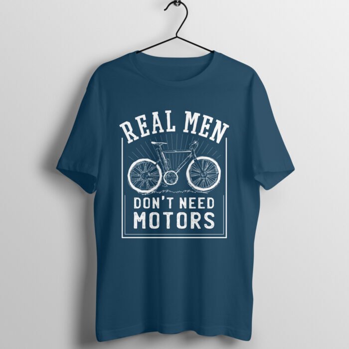 Real Men Bike T-Shirt - Image 3