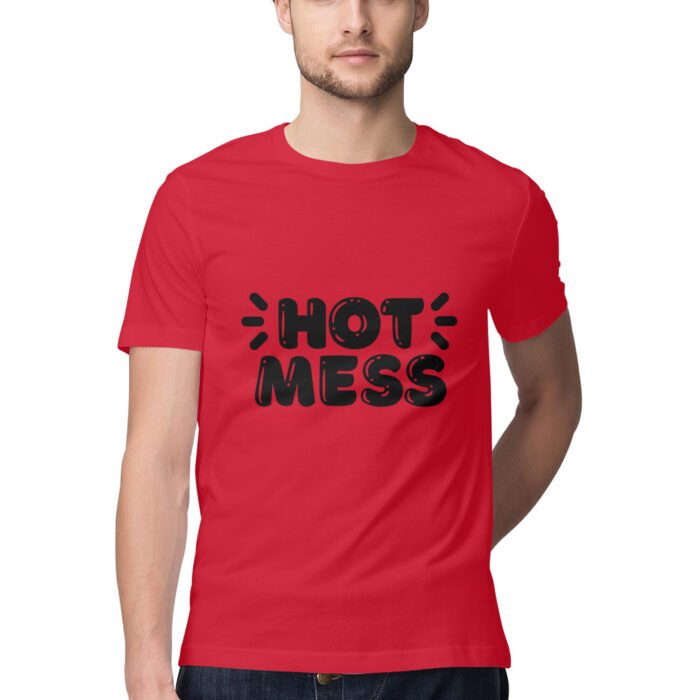 Hot Mess T-Shirt For Men - Image 2