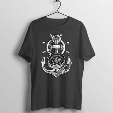 Cool Anchor and Compass T-Shirt