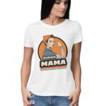 Vintage Super Mama T-Shirt - Image 2