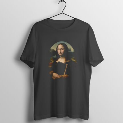 Iconic Mona Lisa T-Shirt For Men