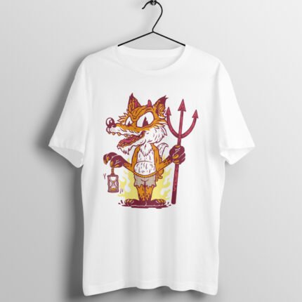 Devil Cartoon Fox T-Shirt