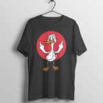 Angry Cartoon Duck T-Shirt - Image 2