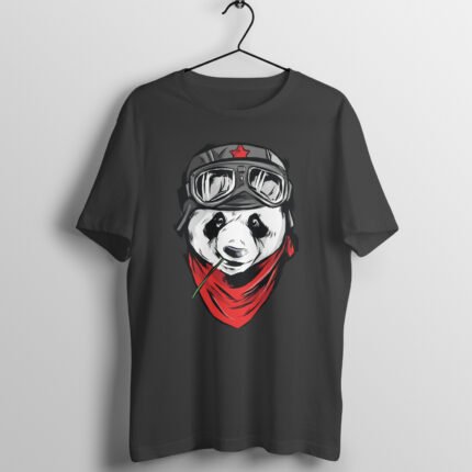 Cool Black Panda T-Shirt