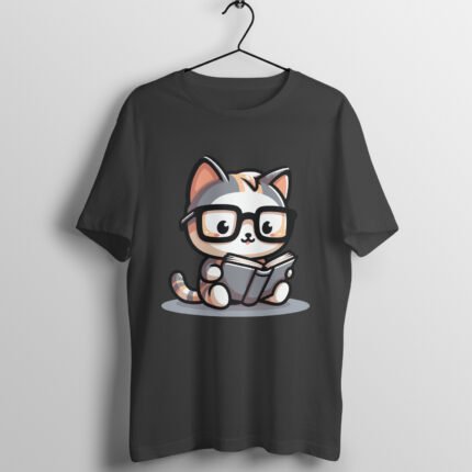 Reading Cat T-Shirt
