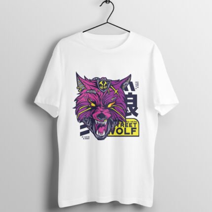Cyberpunk Wolf T-Shirt