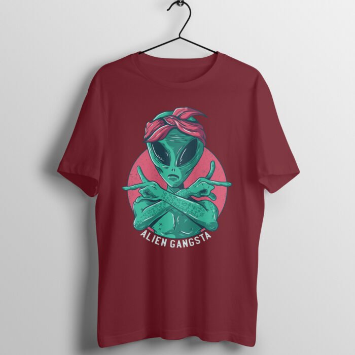 Alien Gangsta T-Shirt For Men - Image 3
