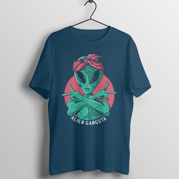 Alien Gangsta T-Shirt For Men - Image 4
