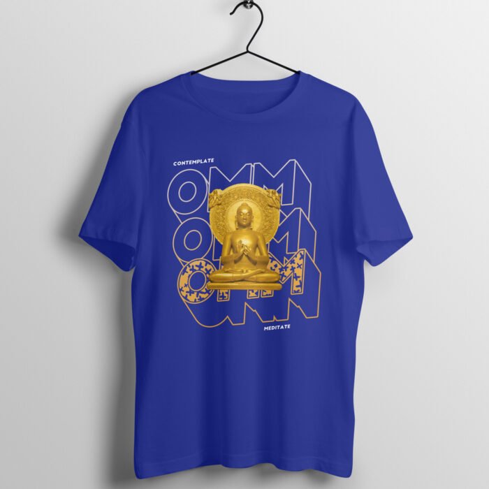 Golden Buddha Print T-Shirt - Image 5