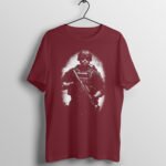 Officer Swat T Shirt Maroon