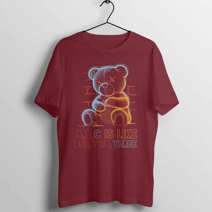 Neon Teddy Bear T-Shirt - Image 2