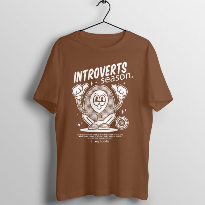 Retro Cartoon Introvert T-Shirt - Image 2