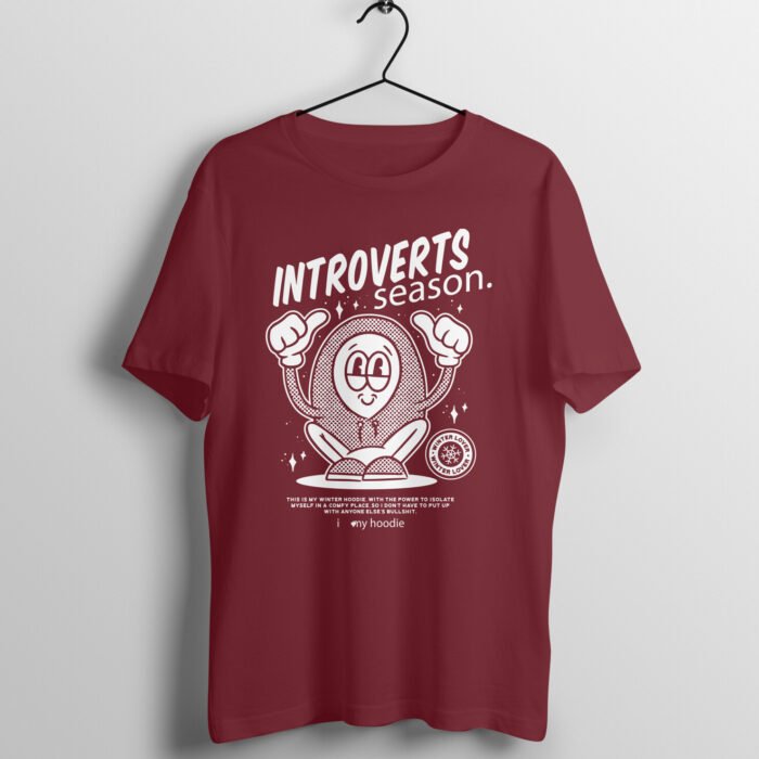 Retro Cartoon Introvert T-Shirt - Image 3