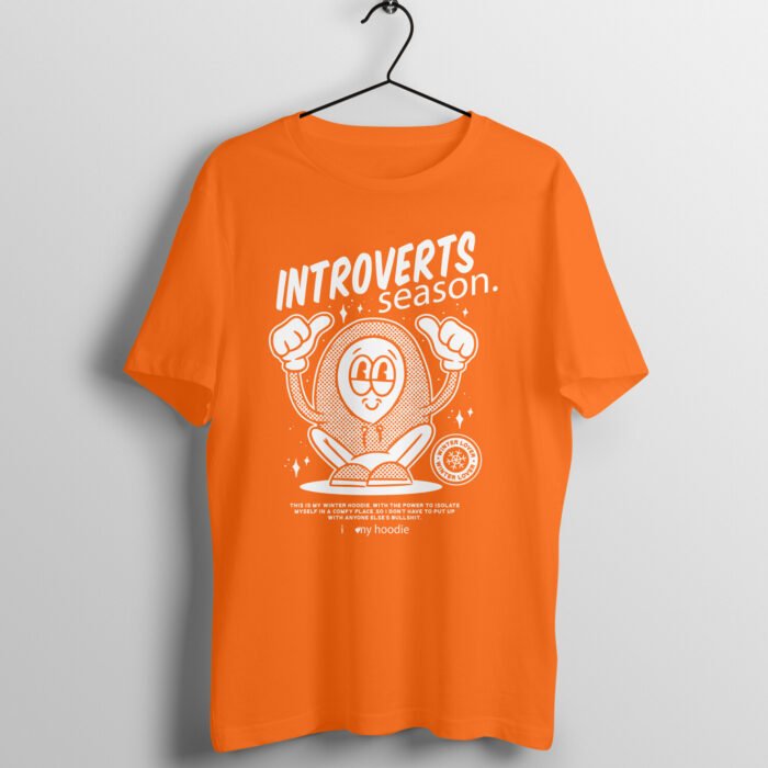 Retro Cartoon Introvert T-Shirt - Image 6