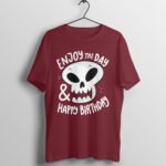 Skull Happy Birthday T-Shirt - Image 5