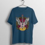 Electric Guitar With Wings T-Shirt - Image 2