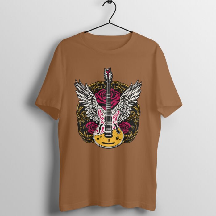 Electric Guitar With Wings T-Shirt - Image 3