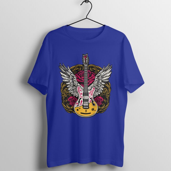 Electric Guitar With Wings T-Shirt - Image 8