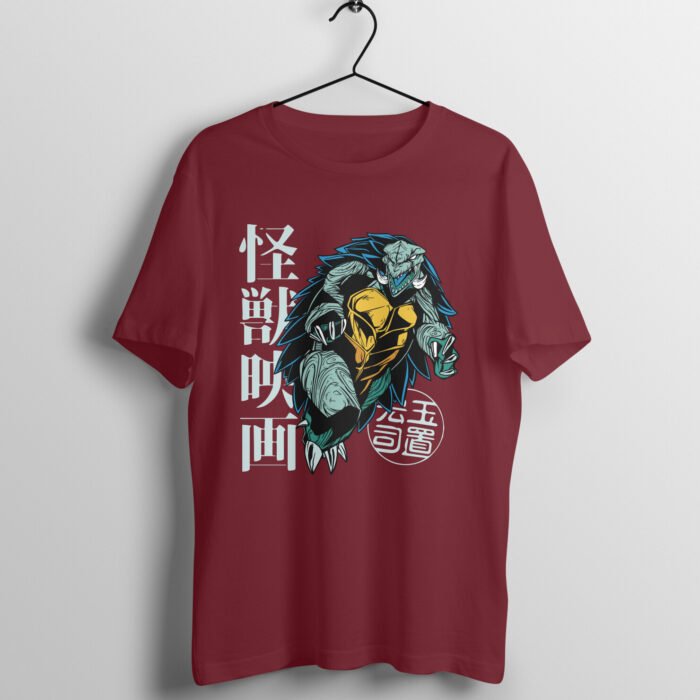 Giant Japanese Turtle Print T-Shirt - Image 2