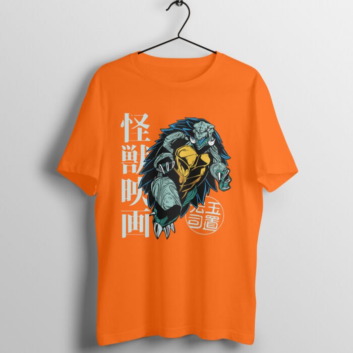 Giant Japanese Turtle Print T-Shirt - Image 3
