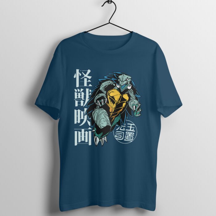 Giant Japanese Turtle Print T-Shirt - Image 4